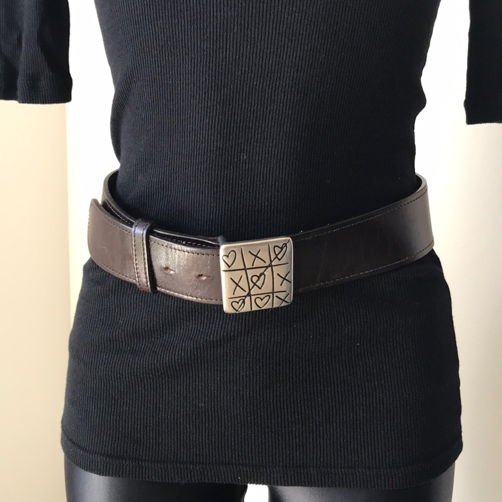 Moschino belts accessories brown size large 80